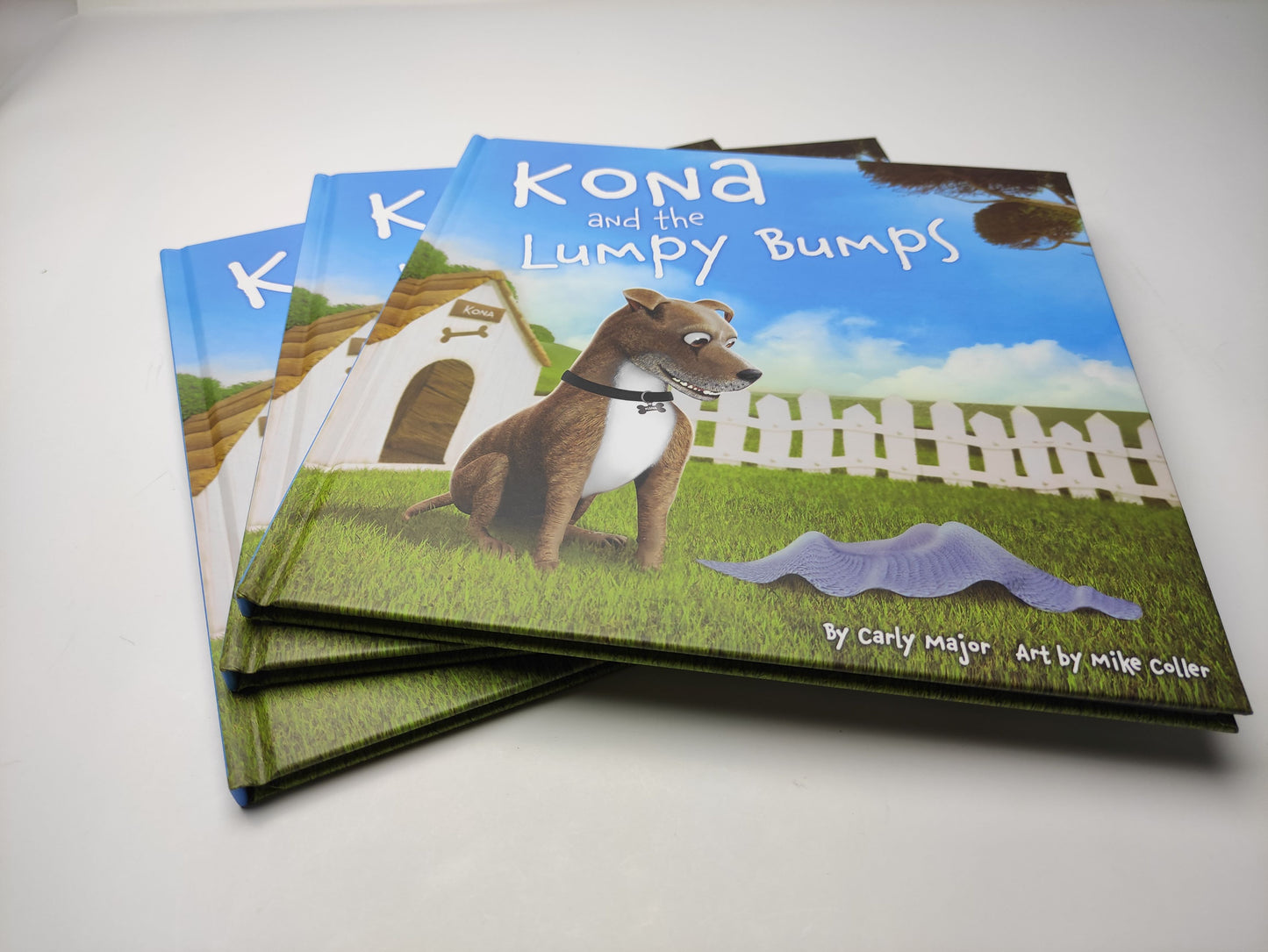 KONA & THE LUMPY BUMPS HARD COVER