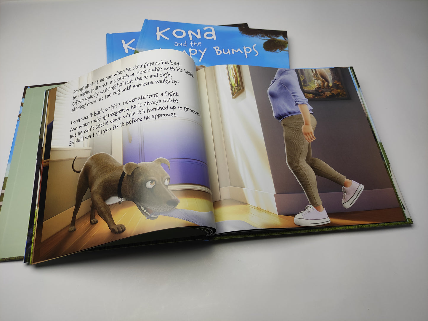KONA & THE LUMPY BUMPS HARD COVER