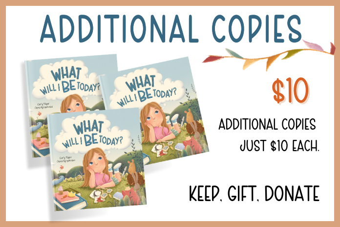 What Will I Be Today - Additional Copies